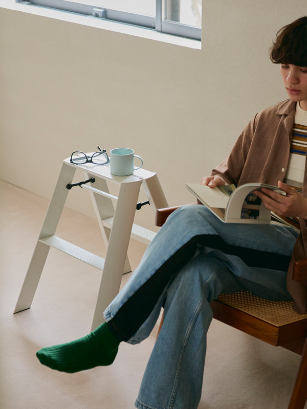 Lucano 2-Step Stool – Designer Step Ladder NZ – Sharpr - Tools For