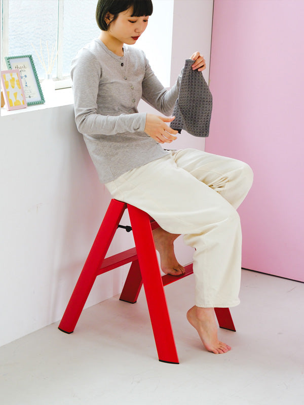 LUCANO STEP STOOL - 2 STEP