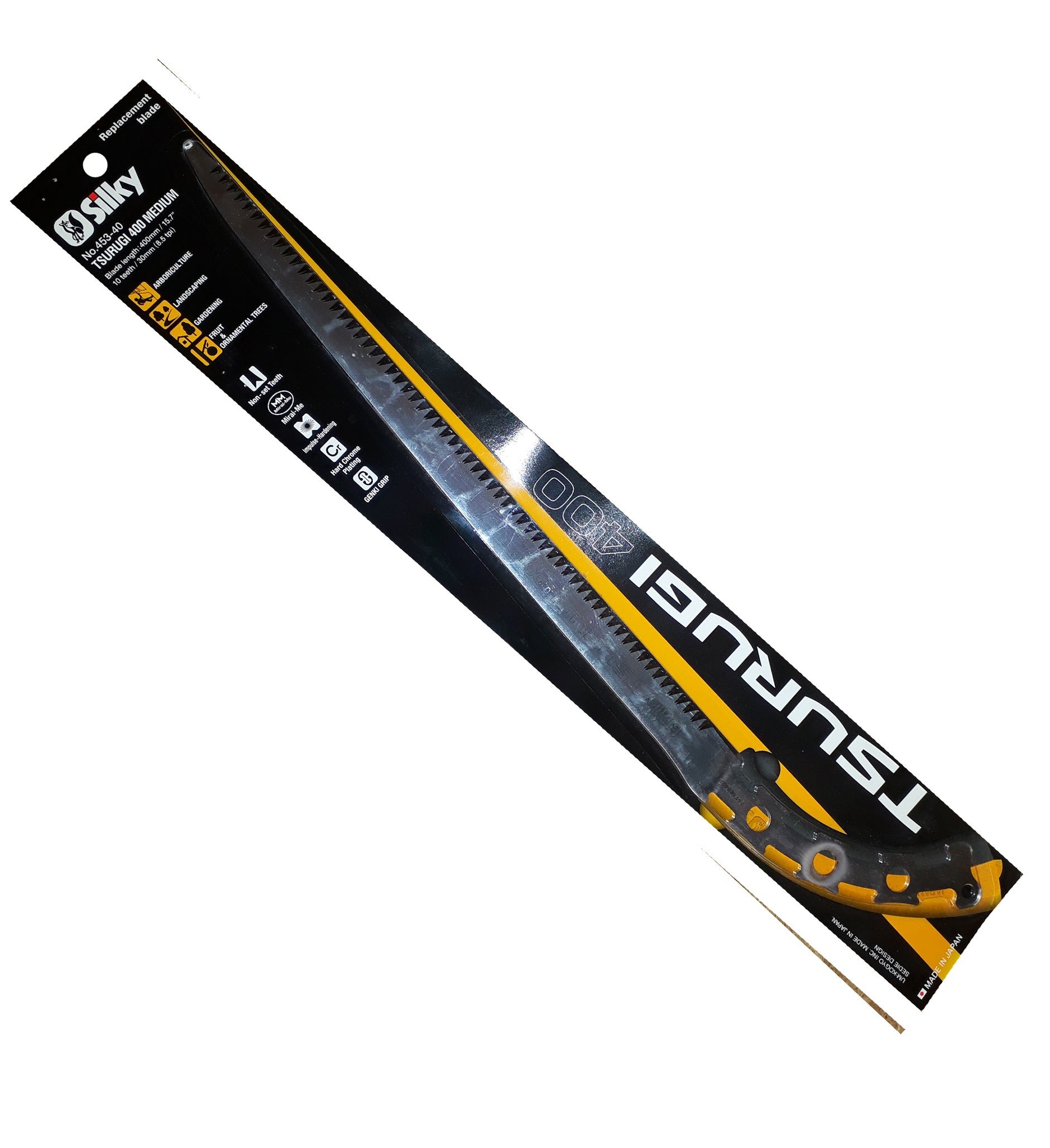 Silky Tsurugi 400mm Straight Medium Teeth Replacement Blade