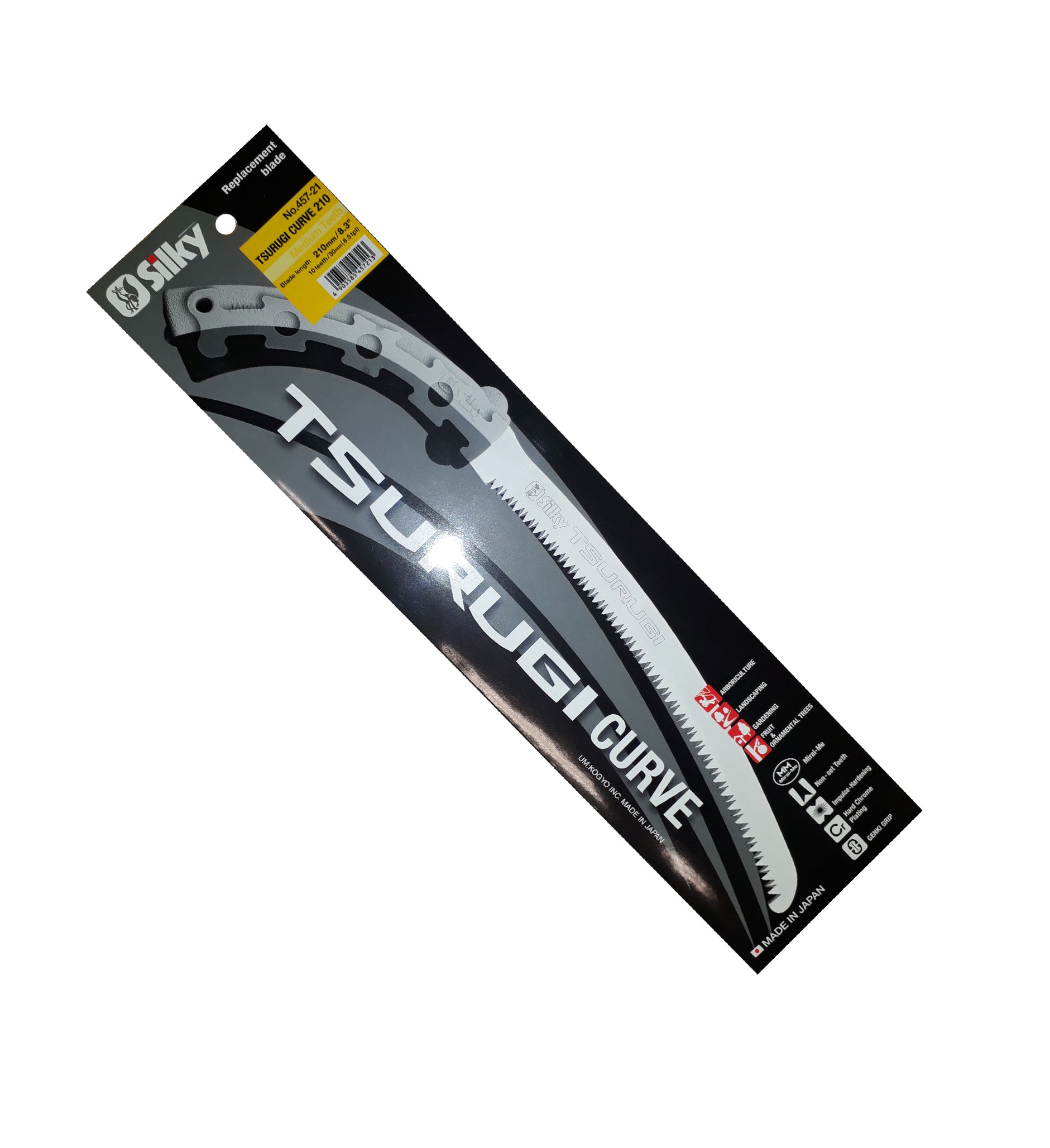 Silky Tsurugi 210mm Curve Medium Teeth Replacement Blade