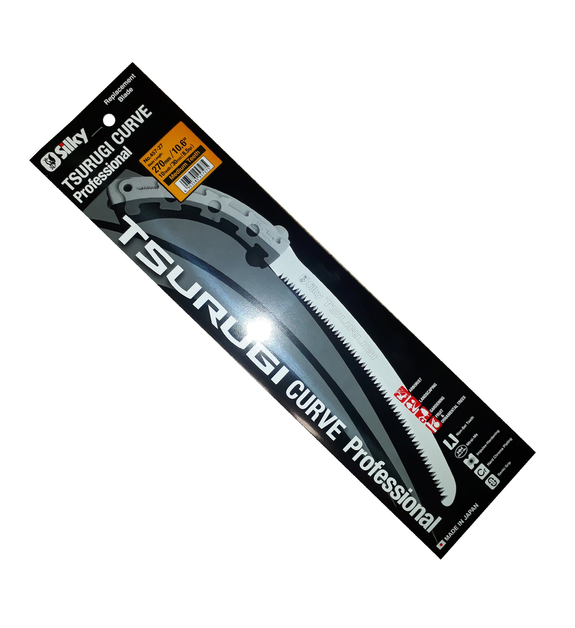 Silky Tsurugi 270mm Curve Medium Teeth Replacement Blade