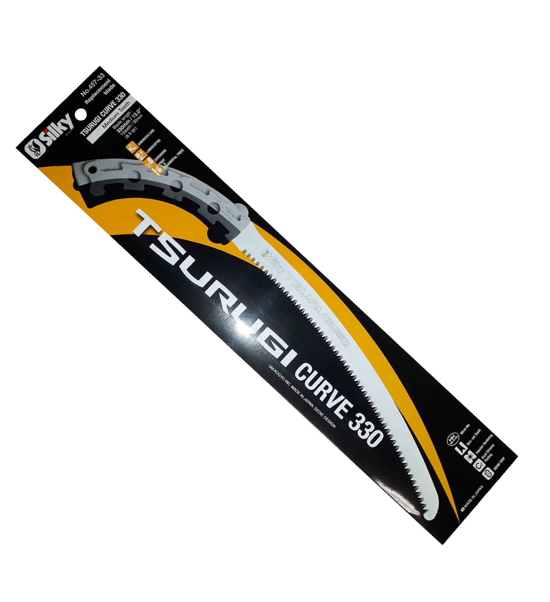 Silky Tsurugi 330mm Curve Medium Teeth Replacement Blade