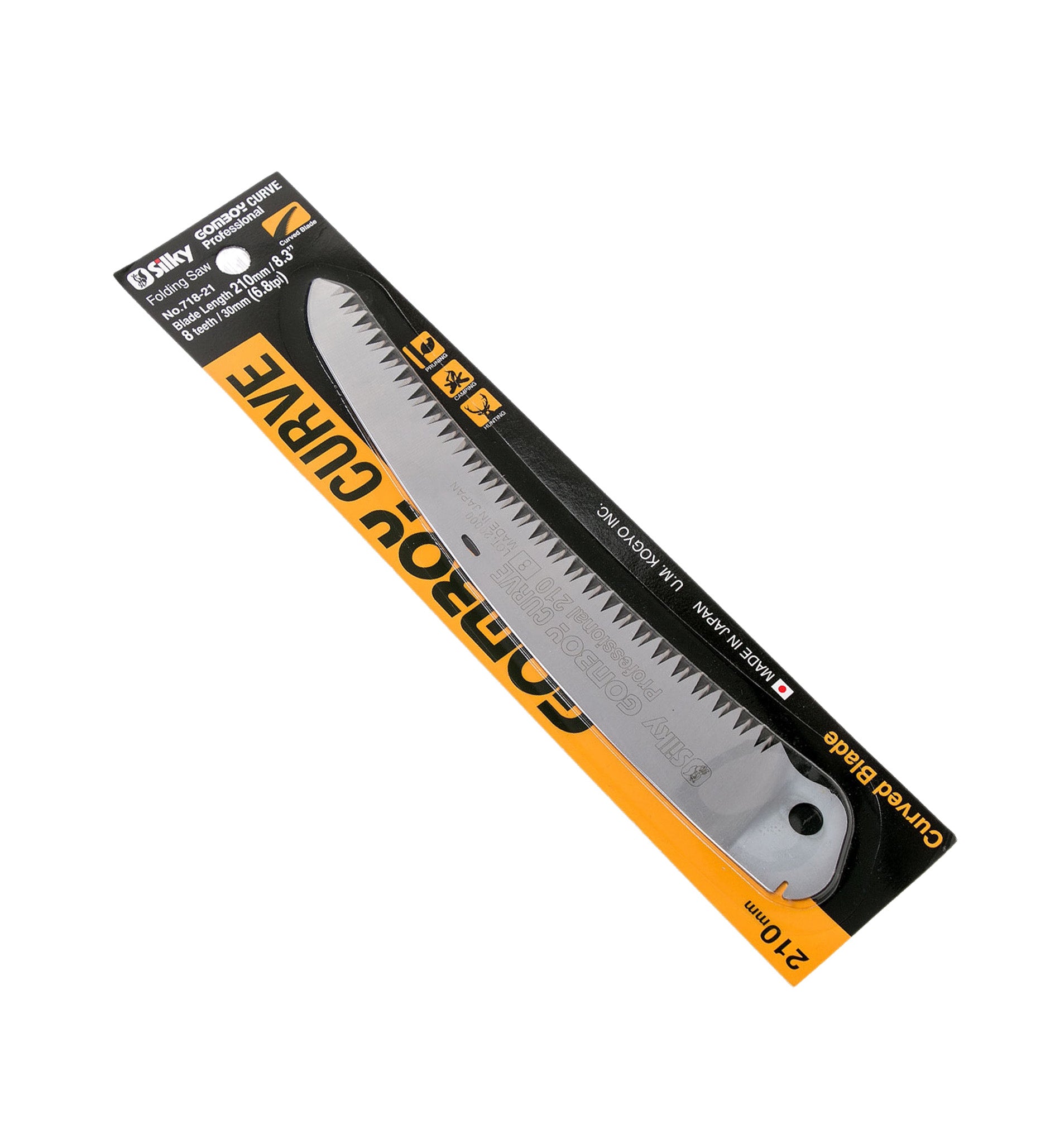 Blade, Silky Gomboy 210mm Curve Large Teeth
