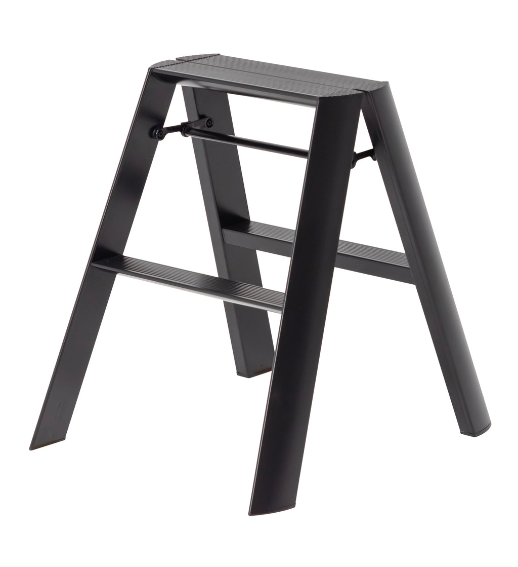 Hasegawa Lucano 2 Step Stool Black