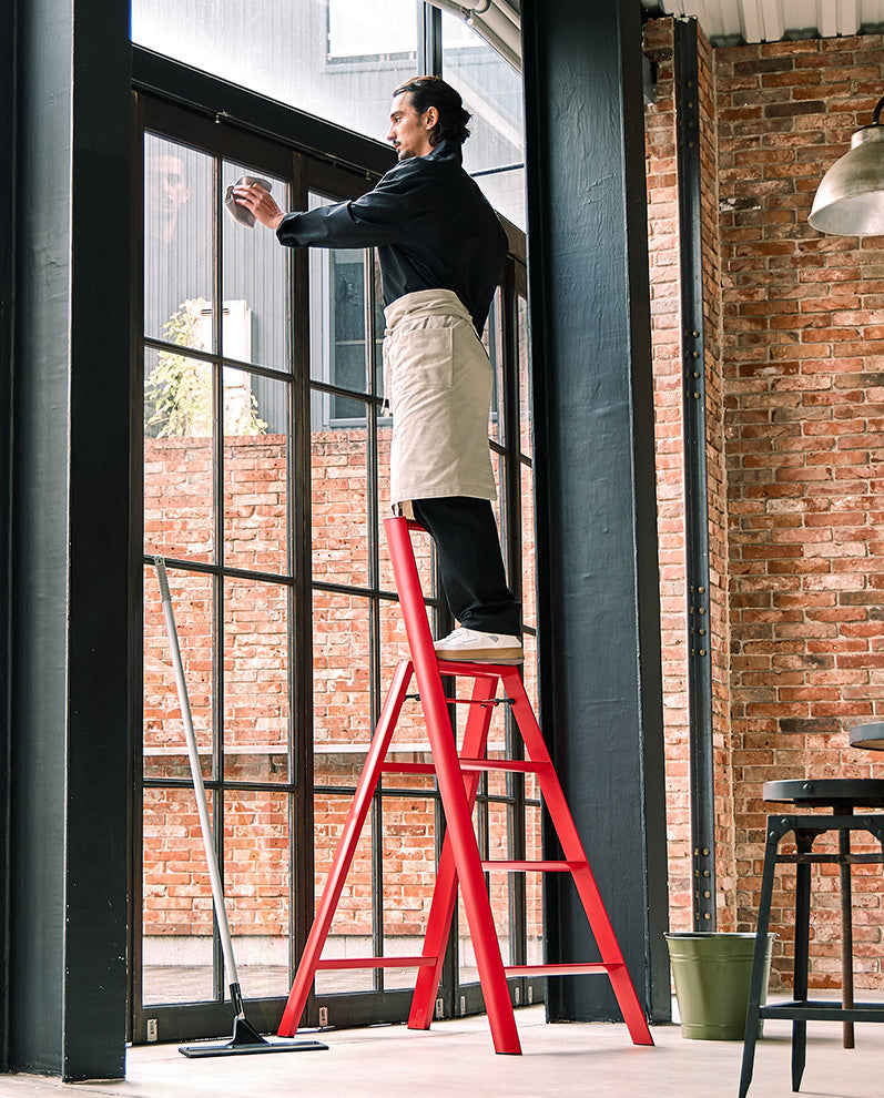 LUCANO STEP STOOL - 4 STEP