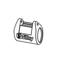 Silky Forester Pole Saw Clamp Housing (L)