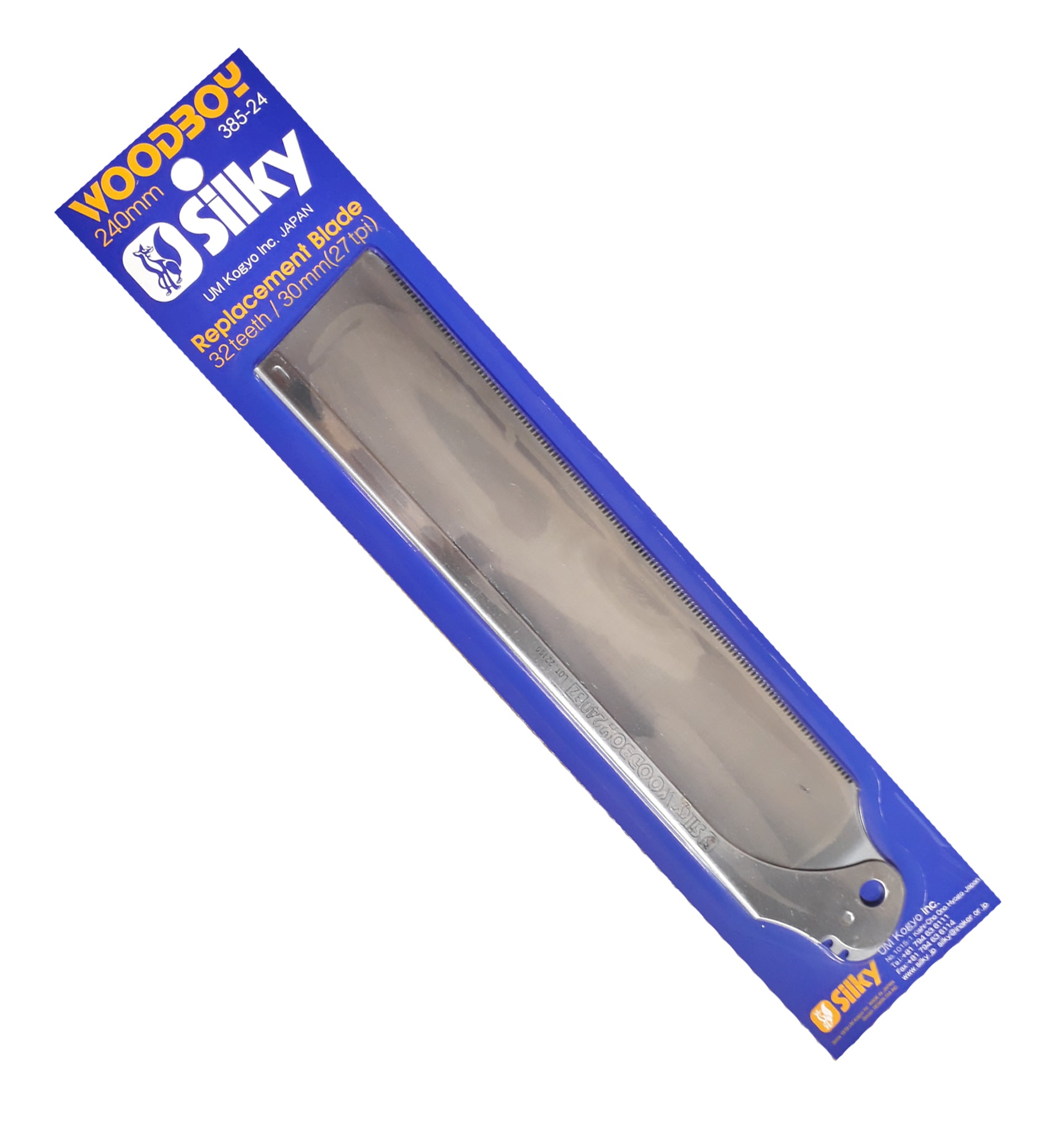 Blade, Silky Woodboy Dozuki 240mm 32 teeth per 30mm