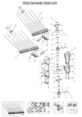 Campagnola Alice Harvester Head Unit Parts Guide